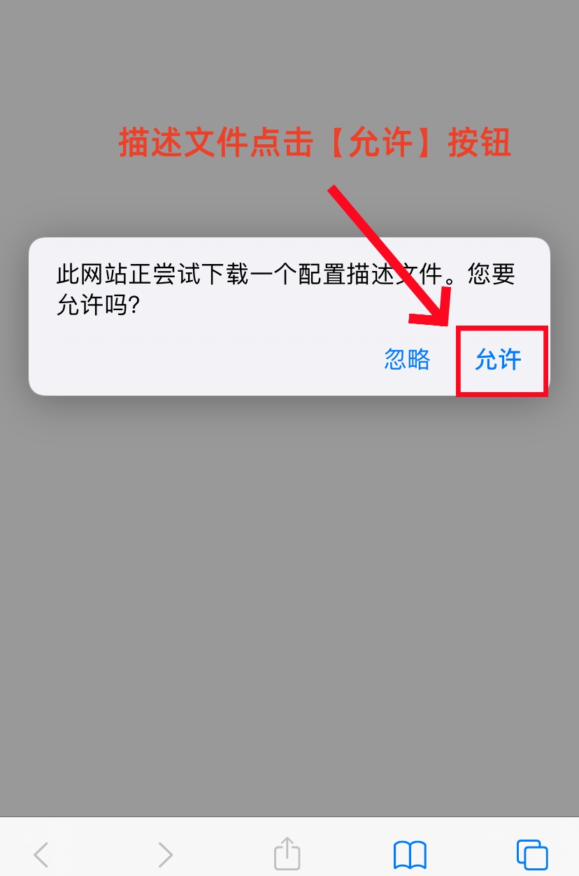 步骤7：点击允许